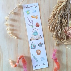 marque-pages aquarelle autone cosy